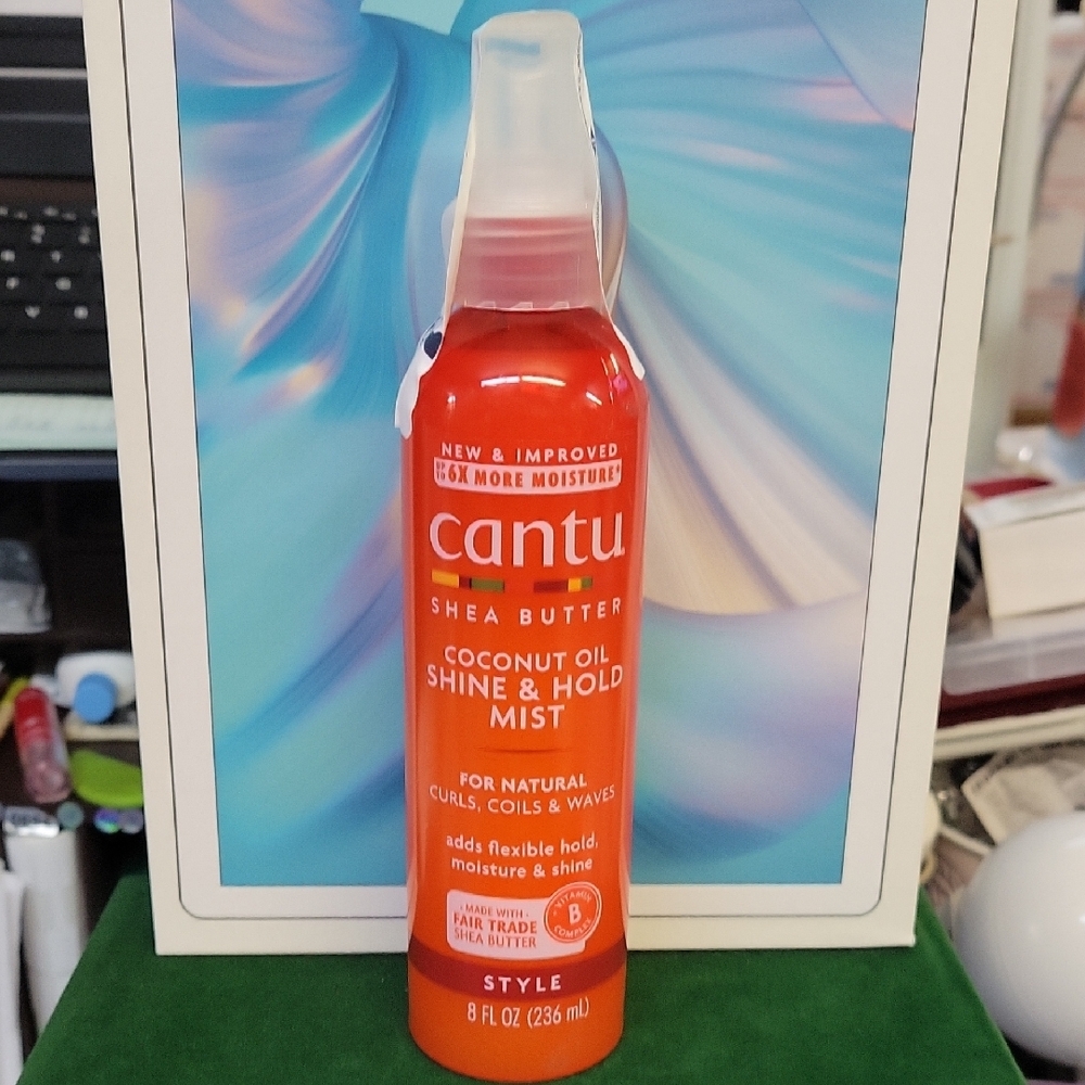 Shea Butter Coconut Oil Shine & Hold Mist 236ml New Spray Bottle